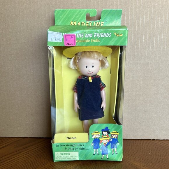 Madeline Friend 8" Nicole Poseable Doll 1998 In Box - Picture 1 of 10